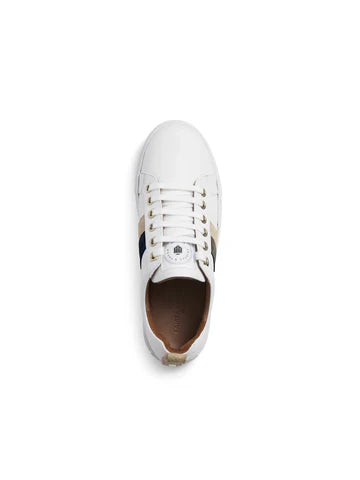 Fairfax & Favor Ladies Neutral Tri Colour Alexandra Trainer