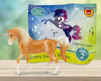 Breyer Mystery Unicorn Surprise Chasing Rainbows - Series 2